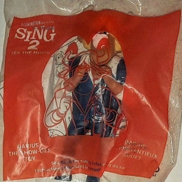 FULL SET of SING 2 McDonalds Canada Happy Meal Toys NEW! Includes 10 Toys - Picture 8 of 12
